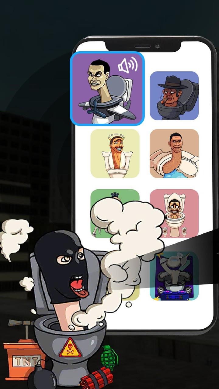 Skibidi Toilet: Sound Prank Captura de tela 3