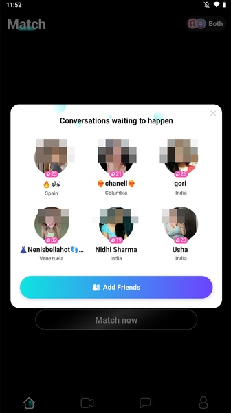 Hooya - video chat & live call应用截图第1张