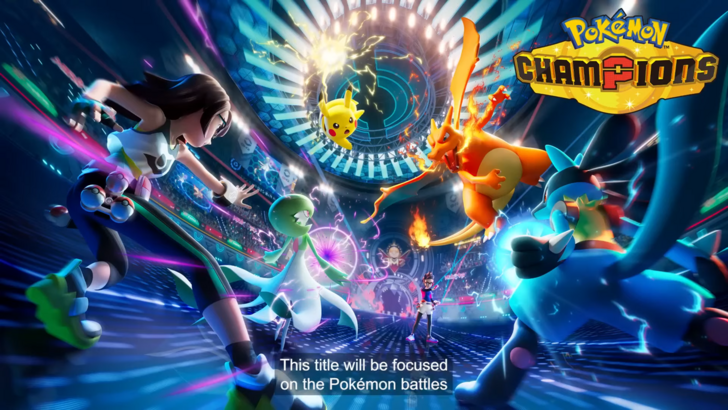 Pokémon Champions: Pertempuran silang platform di mudah alih dan suis