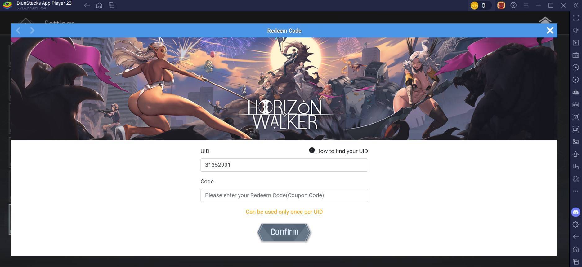 Horizon Walker - Alle Arbeiten können Codes Januar 2025 einlösen