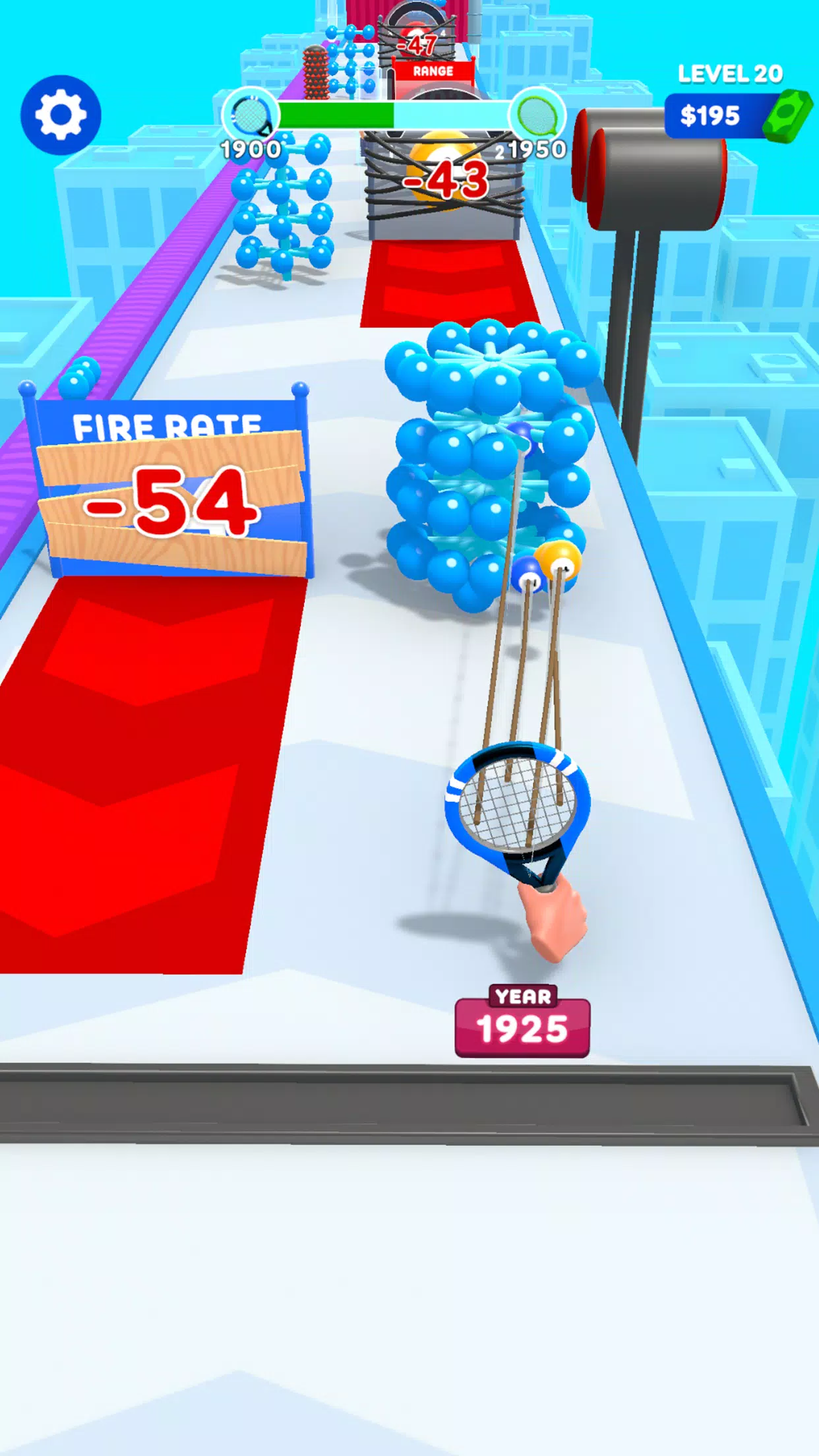 Racket Run 스크린샷 1