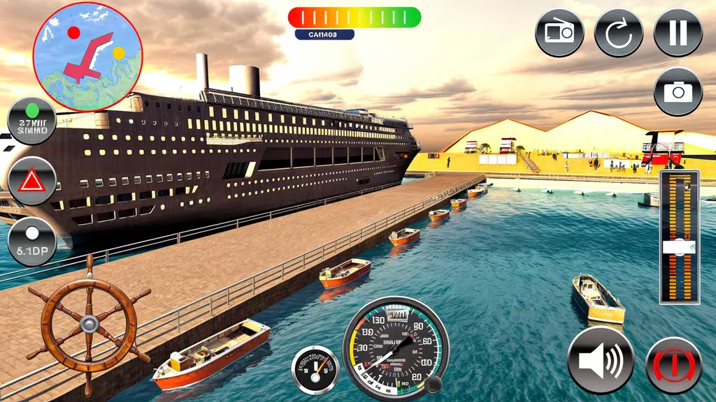 Transport Cruise Ship Games ภาพหน้าจอ 1