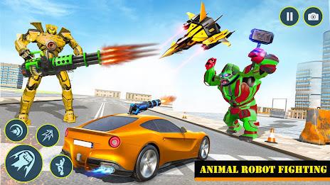 Animal Robot Car Transform 3D Schermafbeelding 2