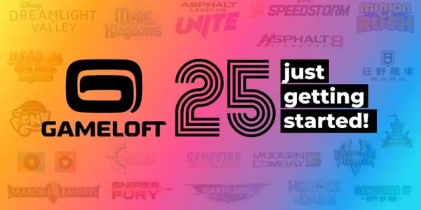 Gameloft jährt sich zum 25-jährigen Jubiläum mit Werbegeschenken im Spiel