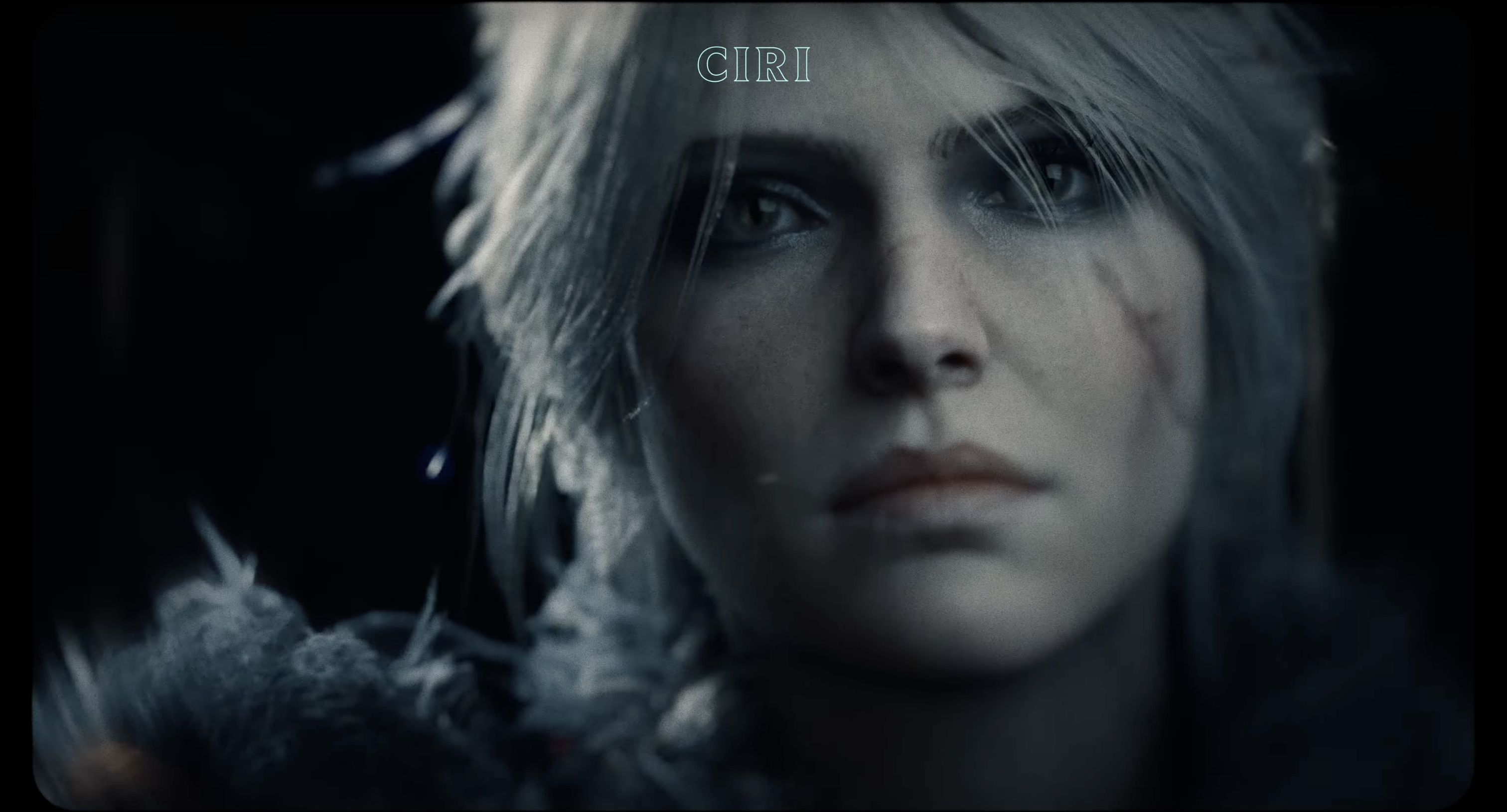 Production stage comparison showing Ciri model evolution