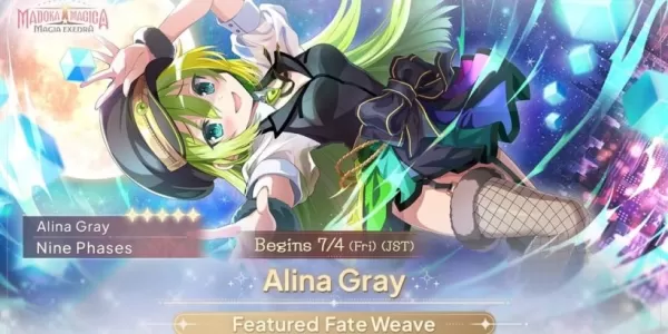 Neuer Fünf-Sterne-Charakter Alina Gray tritt Madoka Magica Magia Exedra bei
