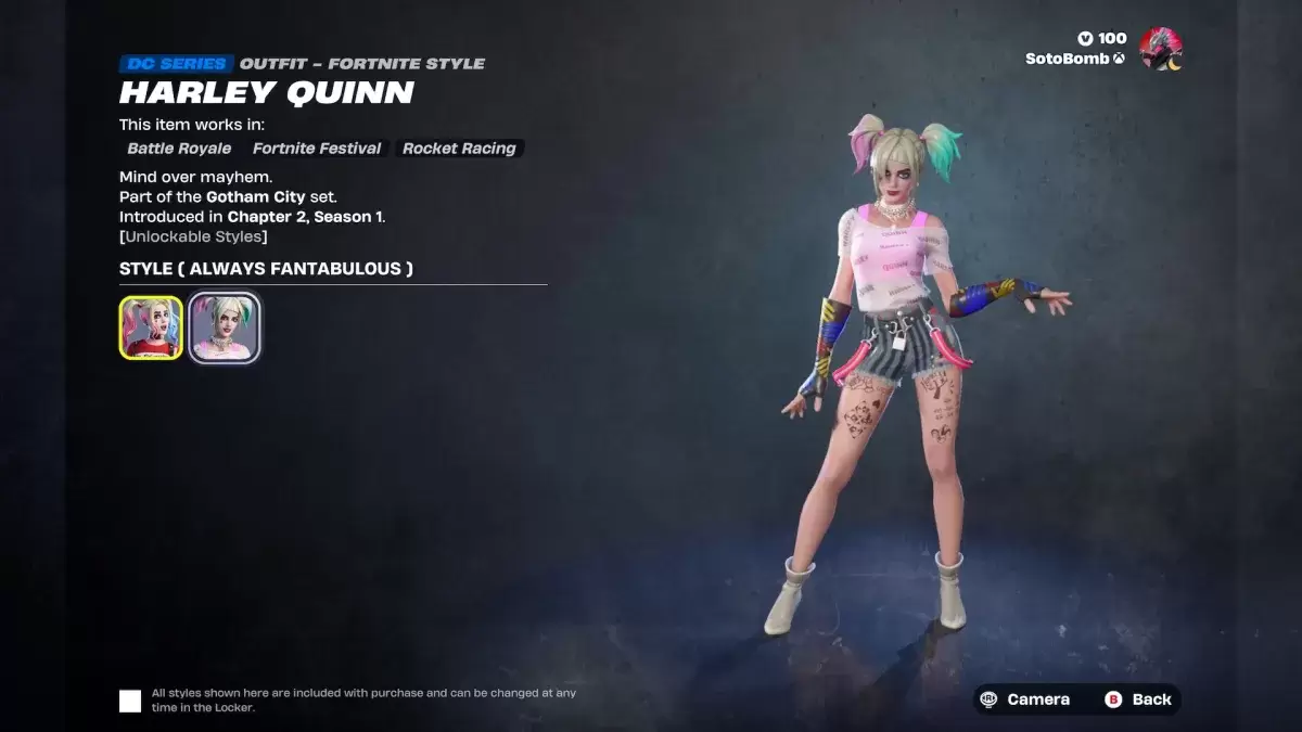 Quests အကြောင်းဆောင်းပါးတစ်ပုဒ်အနေဖြင့် Fortnite ရှိ Harley Quinn မှကာကွယ်ရန်။