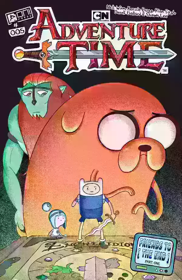 Adventure Time comic cover variant 2