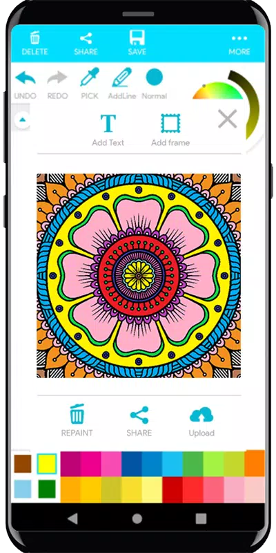 Coloring Mandala 스크린샷 3
