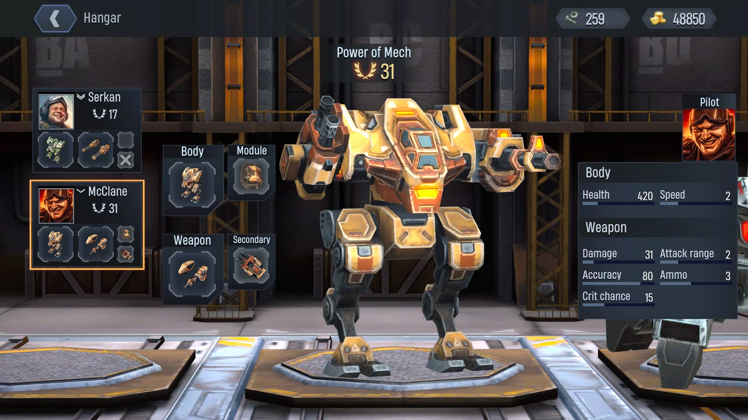 Concern: Mech Armored Front应用截图第3张