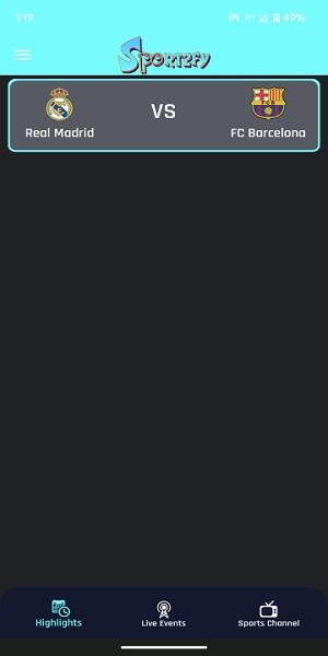 Sportzfy TV Ekran Görüntüsü 3