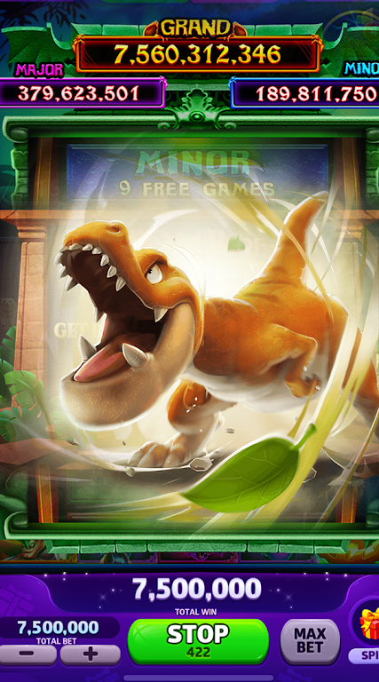 Dino Pixie Slots Adventure Скриншот 2