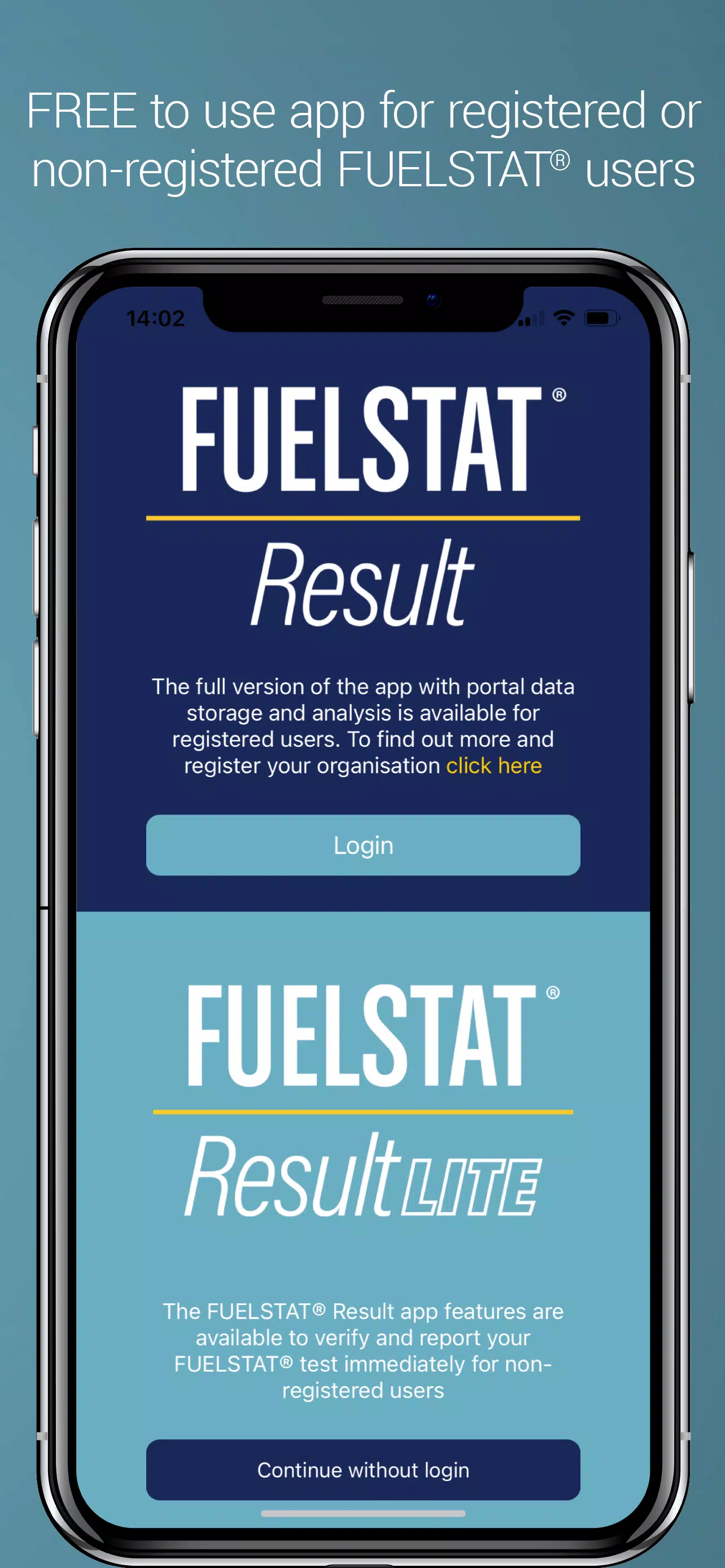 FUELSTAT Result Captura de pantalla 0