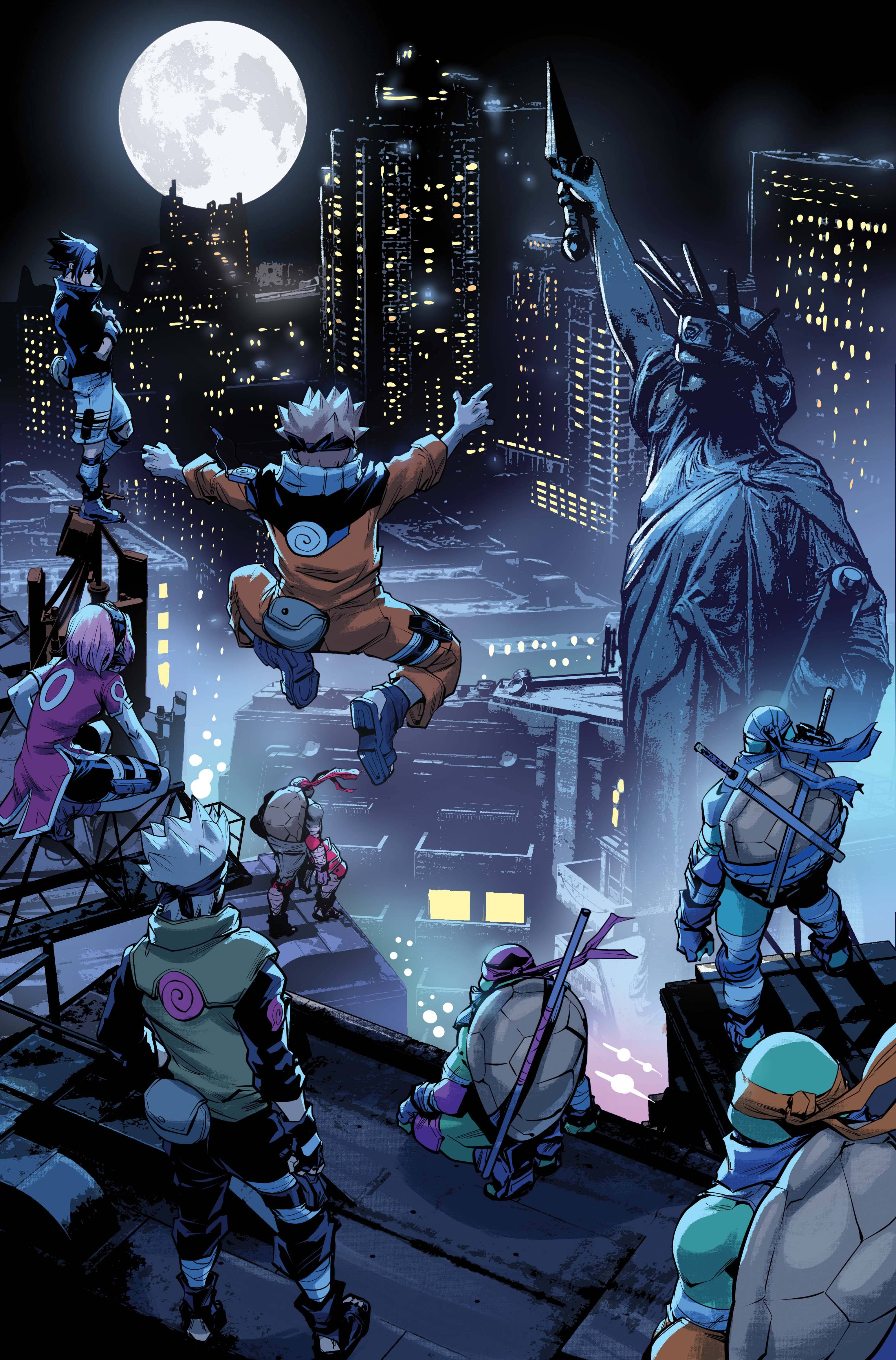 TMNT x Naruto #3 Preview