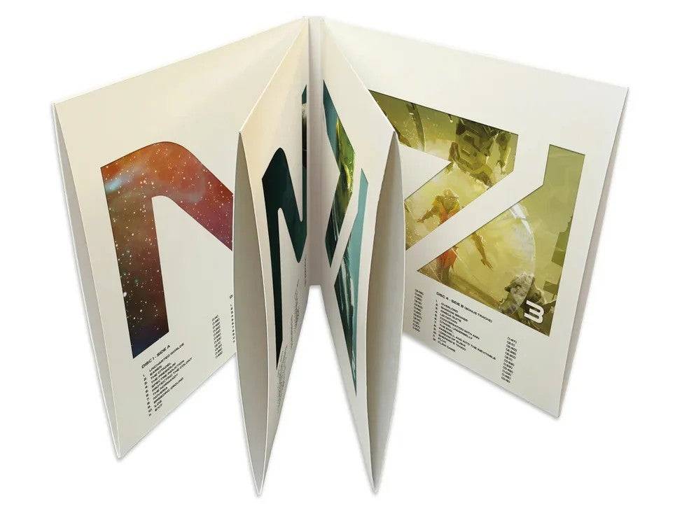 Mass Effect Trilogy Vinyl Soundtrack Rückenabdeckung