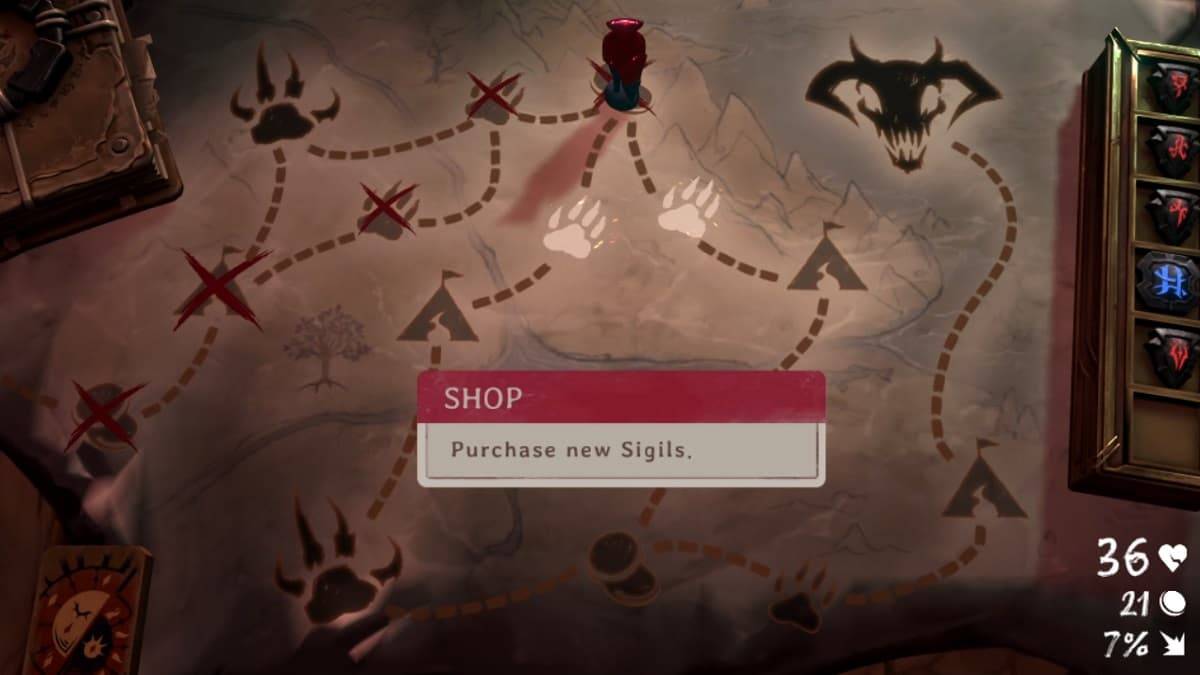 Sigil Shop interface in League of Legends