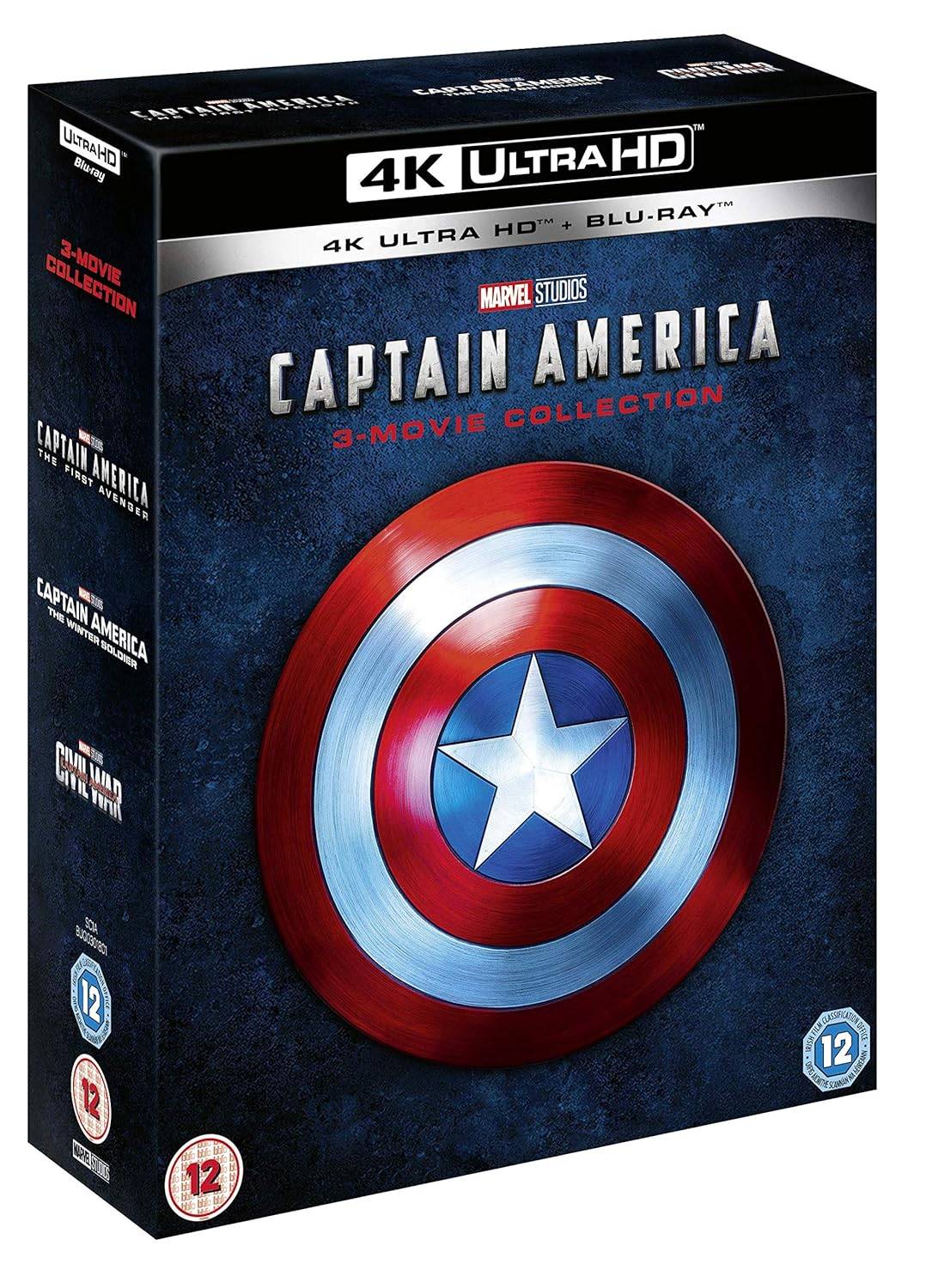 Captain America Trilogy Blu-ray Collection