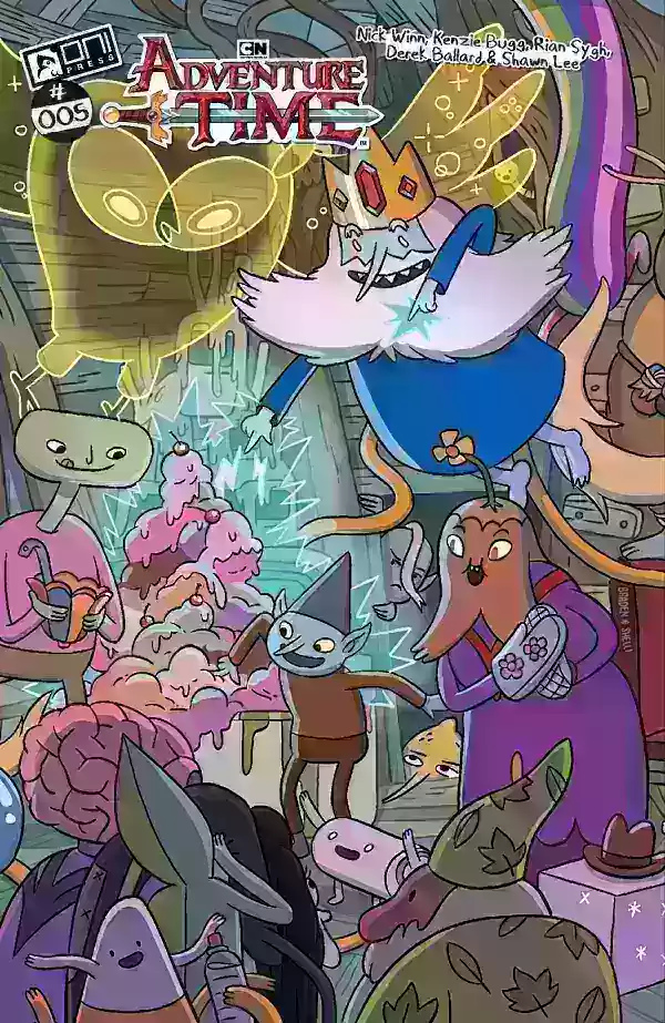 Adventure Time comic cover variant 5
