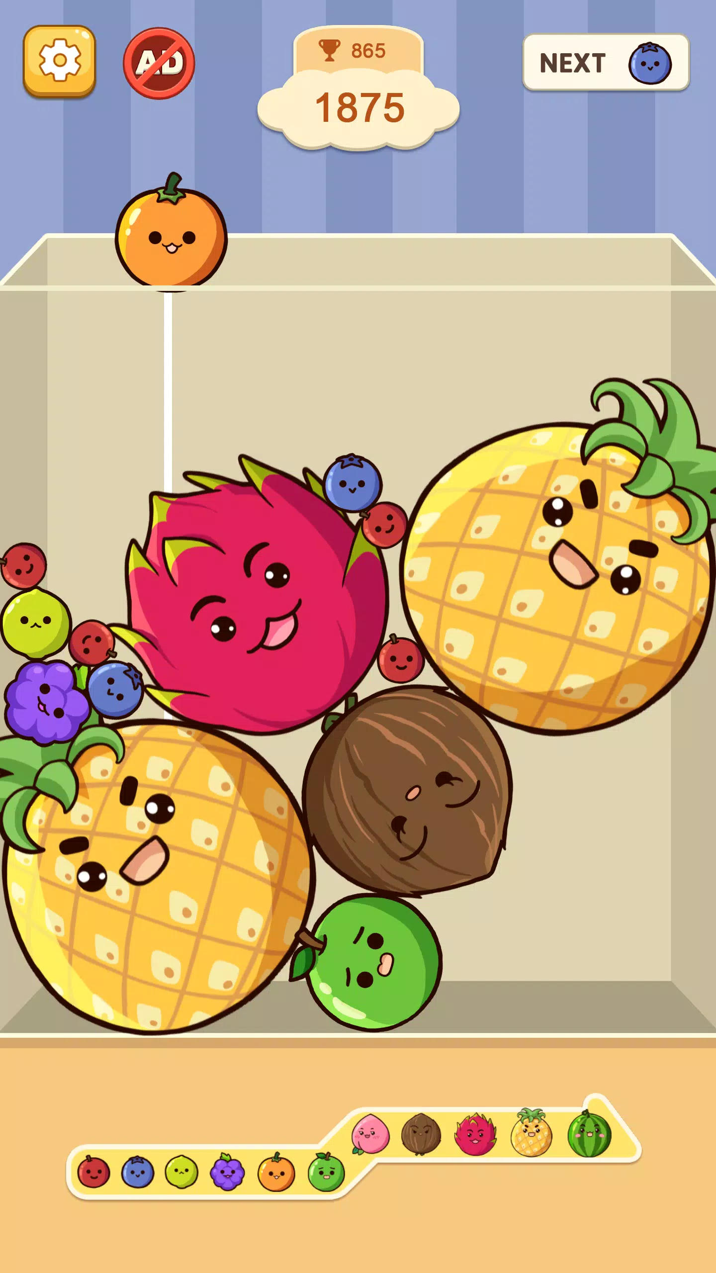 Fruit Merge: Juicy Drop Game スクリーンショット 3