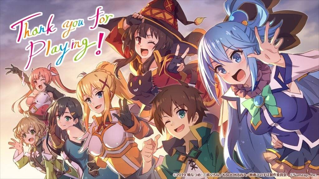 Konosuba: Kamangha -manghang Mga Araw ng Pandaigdigang Pag -shut down - Offline na bersyon sa mga gawa?