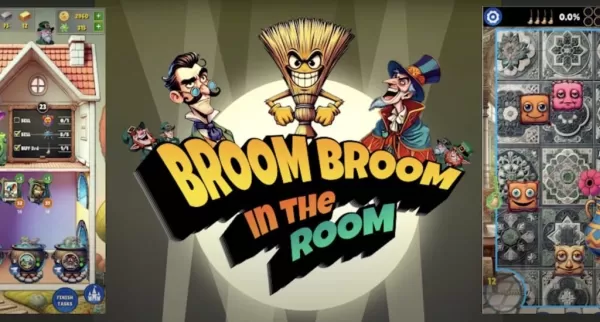 Le jeu de sorcellerie « Broom Broom In The Room » met les joueurs à l'épreuve