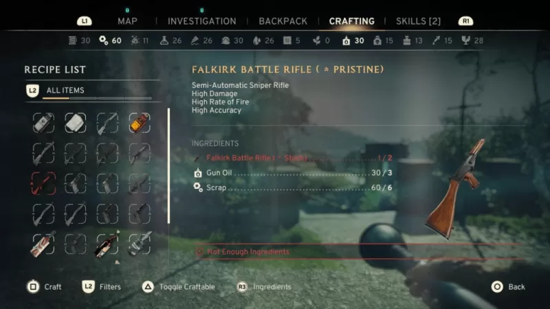 Atomfall Weapon Upgrade Screenshot by The Escapist