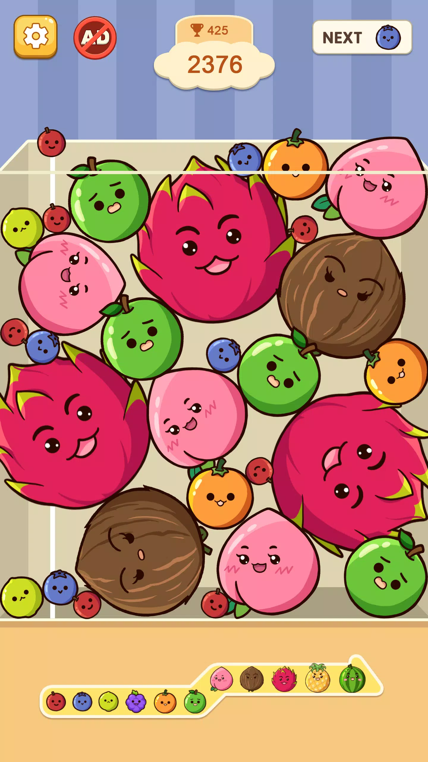 Fruit Merge: Juicy Drop Game スクリーンショット 0