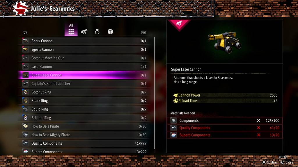 Das Super -Laser -Kanonen -Upgrade wie ein Drache: Pirate Yakuza in Hawaii