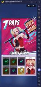 DC: Dark Legion ™ - Odblokuj darmowy hero Harley Quinn Hero