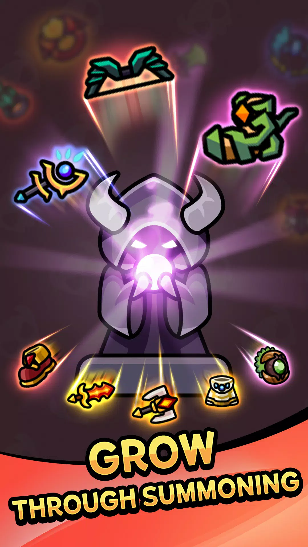 Grow Demon Slimes : Idle RPG Captura de pantalla 2