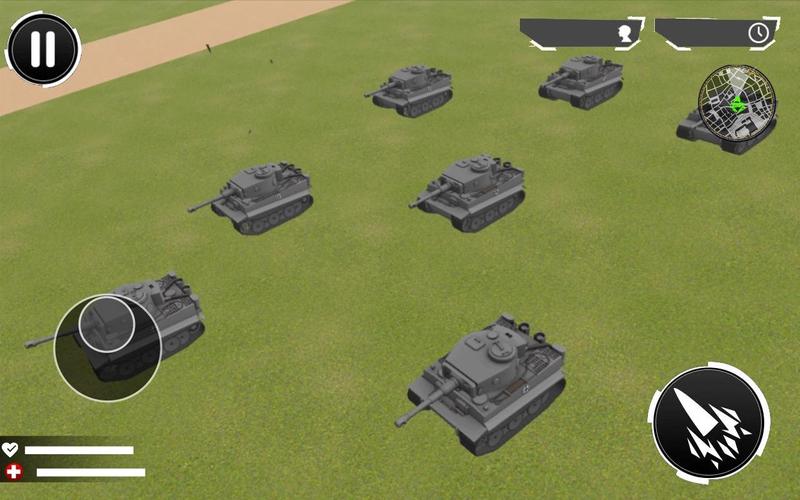 Schermata Tanks World War 2 2