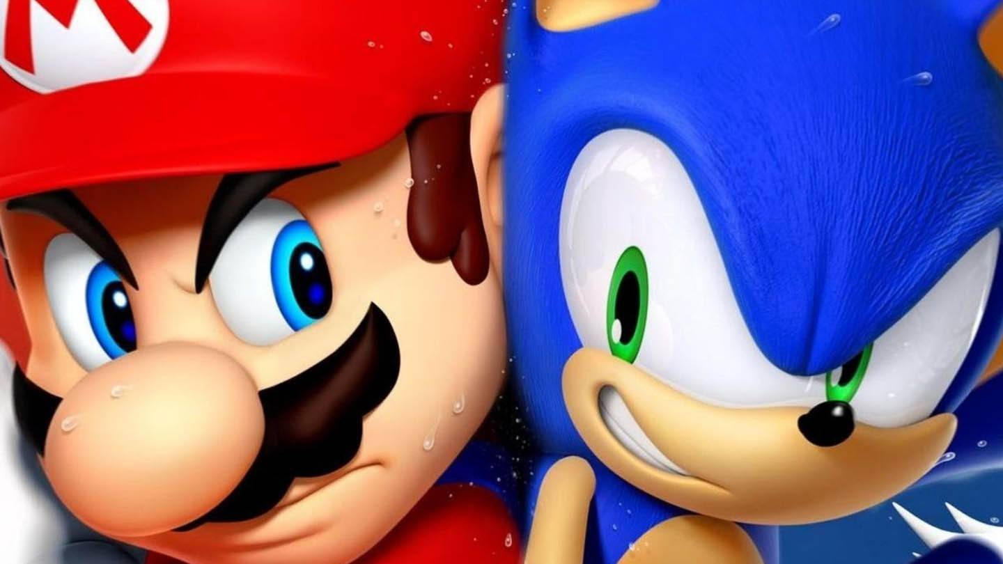 新しい非公式の予告編でのマリオとソニックの衝突
