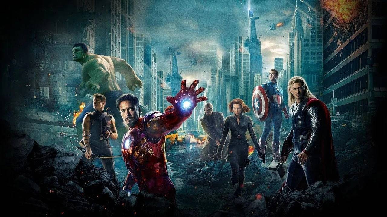 The Avengers team poster