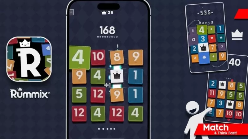Rummix: ယခု Android တွင်နံပါတ်နှင့်ကိုက်ညီသောပဟေ uze ိ