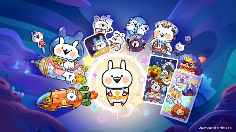 Werbekunst für die Klauenstars X Usagyuuun Crossover