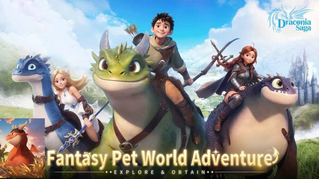 ドラゴン調教をテーマにしたペットゲーム:ドラコニアサーガ グローバル