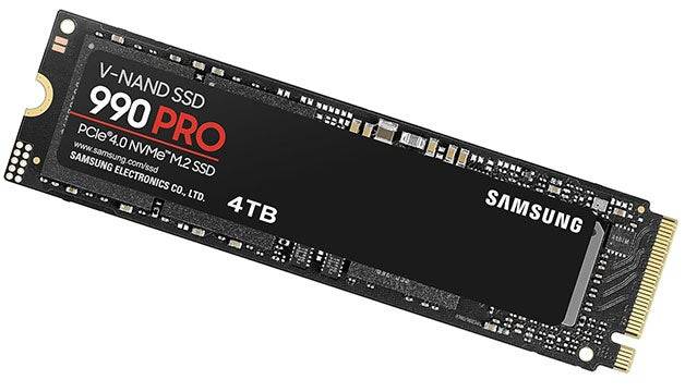 4TB Samsung 990 Pro PCIe 4.0 M.2 SSD: Save $120 Today