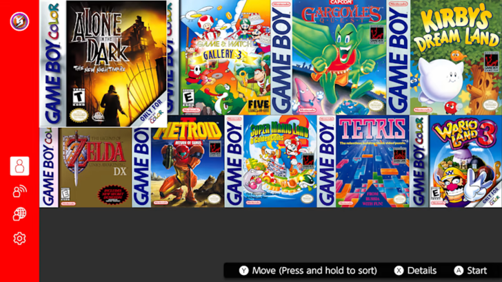 Nintendo Switch在线游戏列表|类型解释和列出的层