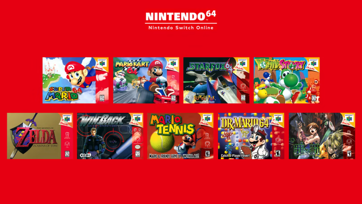 Nintendo Switch在线游戏列表|类型解释和列出的层