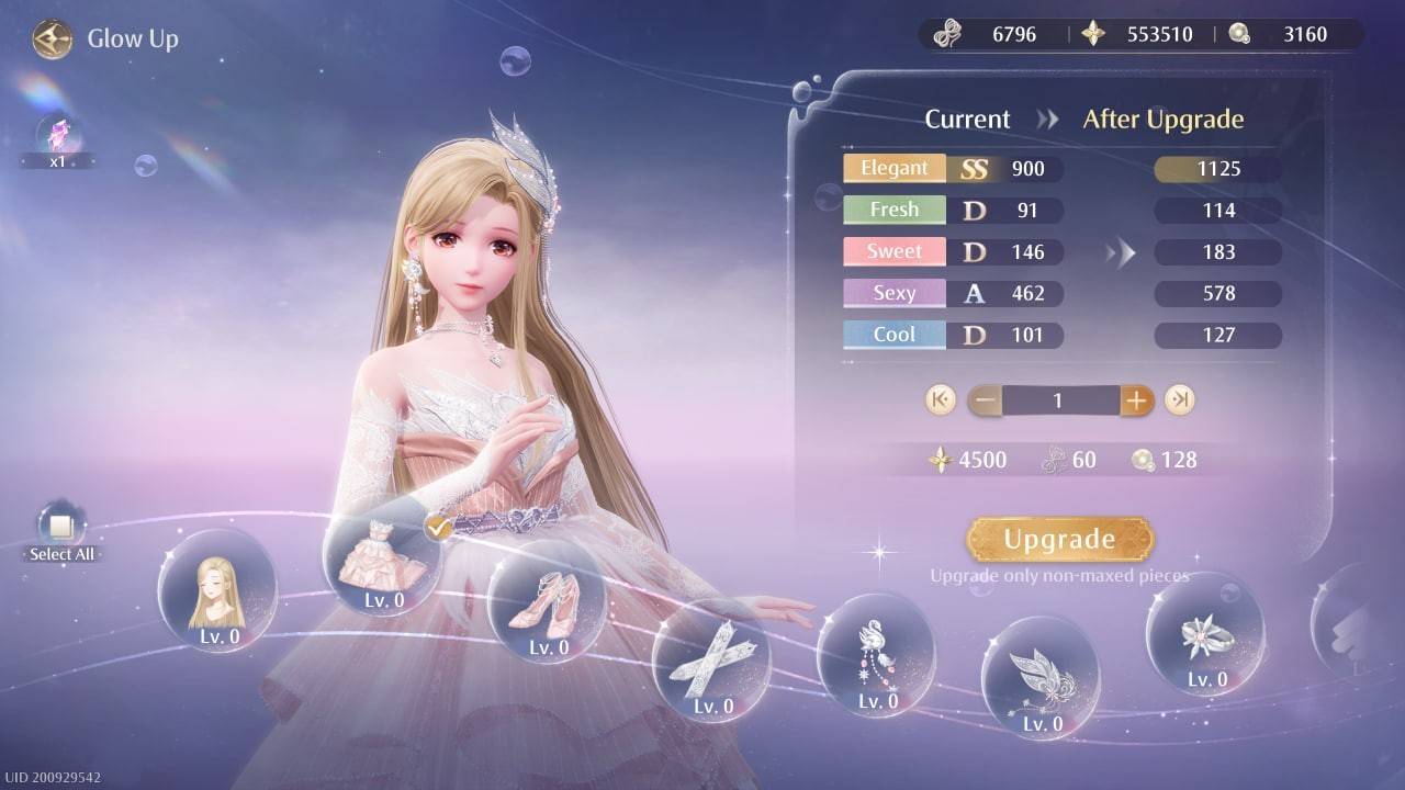 Glow Up Enhancement Menu