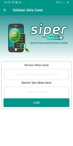 Siper Mobile ဖန်သားပြင်ဓာတ်ပုံ 1