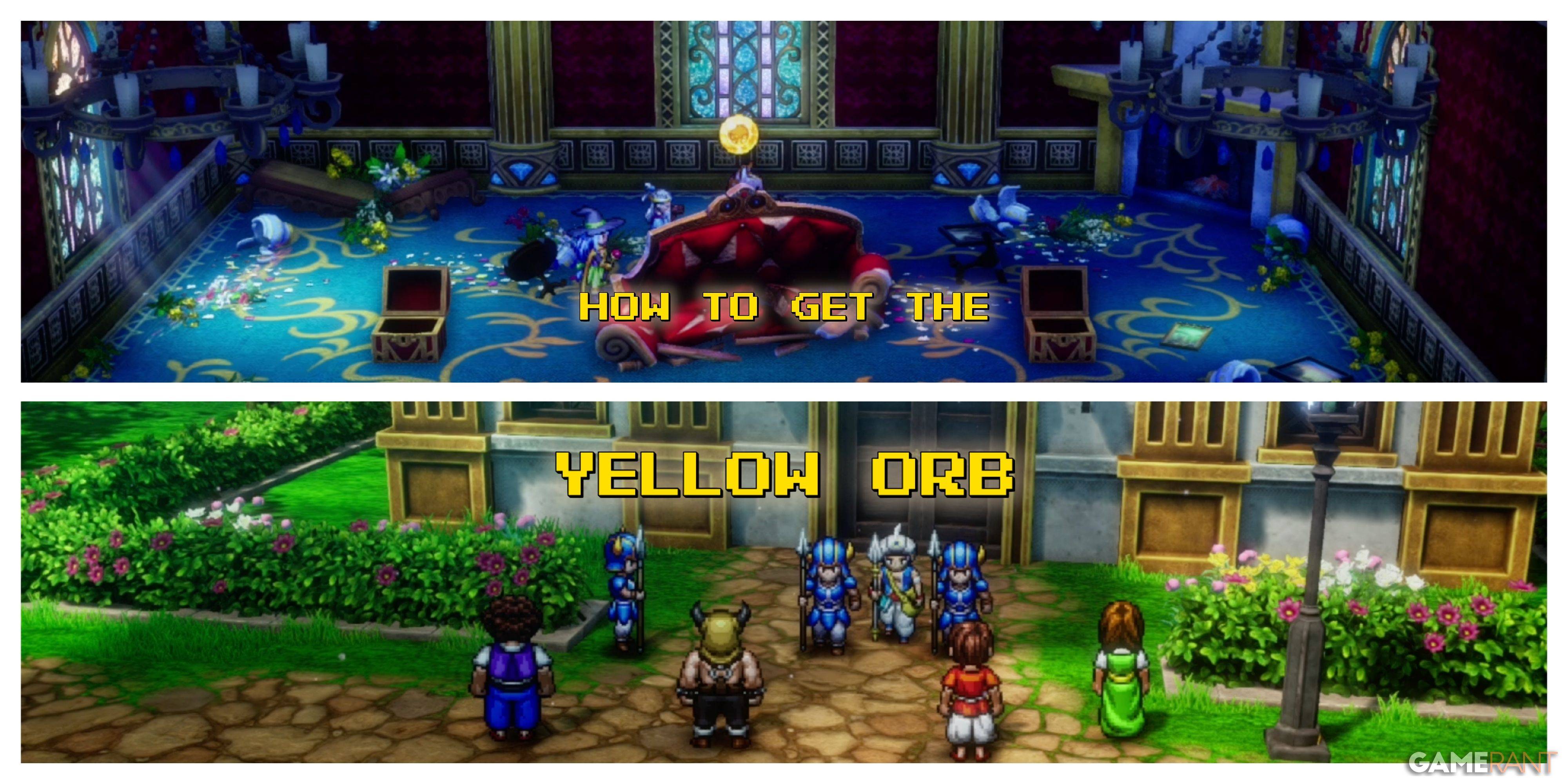 Dragon Quest 3 Remake: Nabycie żółtej kuli