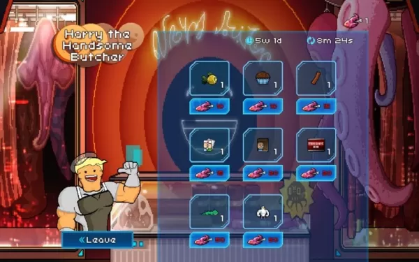 Harry the Handsome Butcher in Pixel Starships