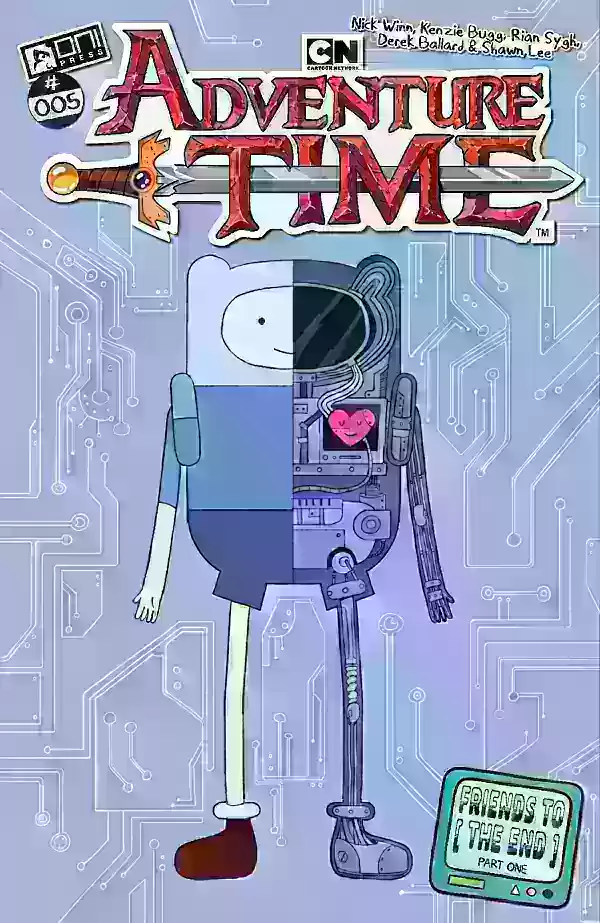 Adventure Time comic cover variant 3