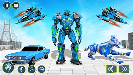 Animal Robot Car Transform 3D Schermafbeelding 0