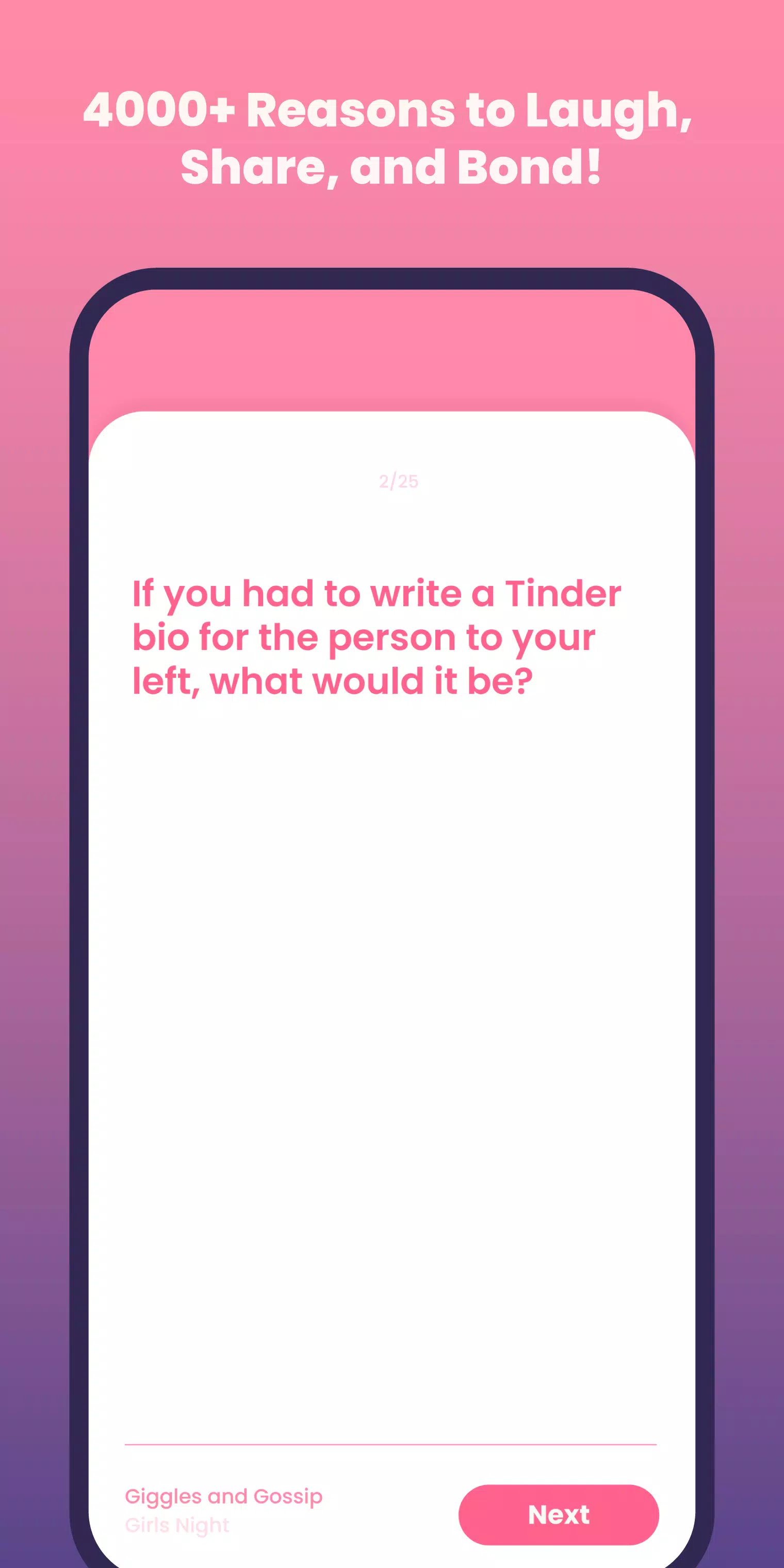 Girls Night - Group Party Game应用截图第1张