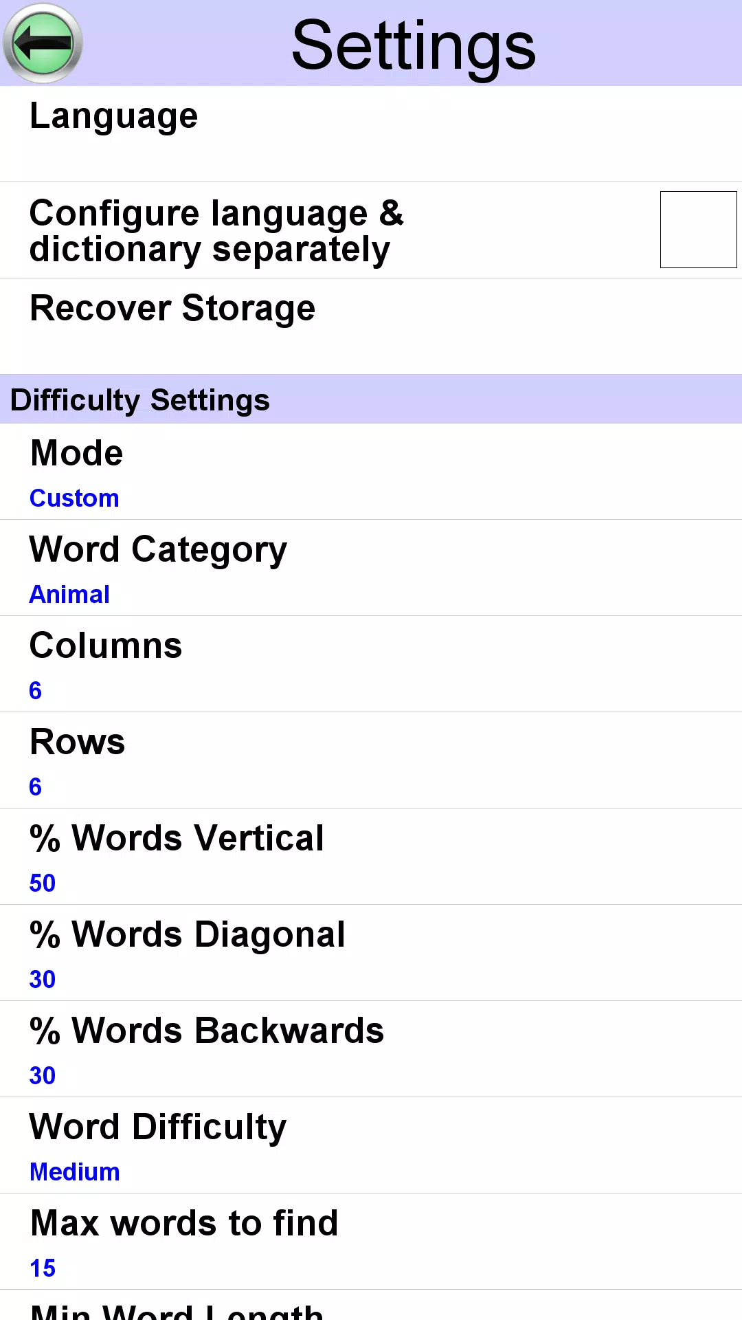 Word Search Ultimate应用截图第2张