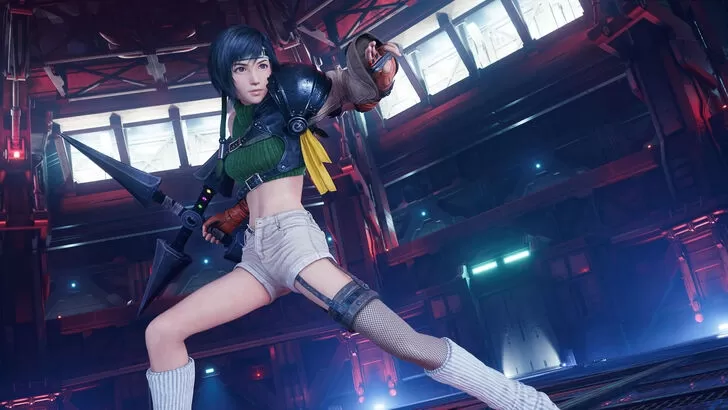 Yuffie Kisaragi in FF7 Remake INTERmission