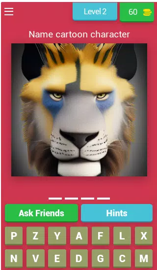 Cartoons Quiz Captura de pantalla 1