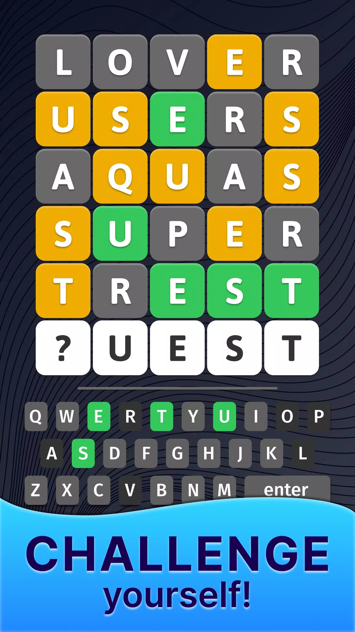 The Hidden Letter Games－Words应用截图第0张